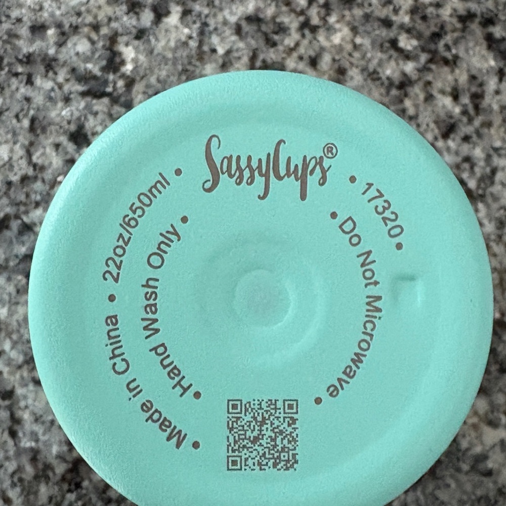 New in box- SassyCups “Fur Mama” Insulated Stainless Steel Tumbler W/Lid & Straw - Picture 6 of 6